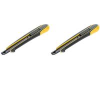 Tajima DC360YB Driver Cutter 9 mm, Noir/Jaune (Lot de 2)