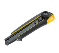 Tajima DC561YB Driver Cutter 18 mm avec 3 lames/blocage par molette, Noir/Jaune