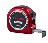 Tajima H1630MW Hi Lock Mètre à ruban 3 m/16 mm Classe 1, Rouge