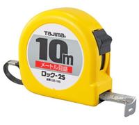 TAJIMA HI-LOCK Mètre à ruban 10m/25mm jaune, TAJ-24220