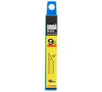 Tajima LB39H Lames de rechange 9 mm 30° coudée, Argent, Set de 10 Pièces