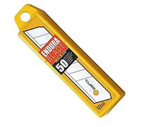 Tajima LB50-50H Lames de rechange 18 mm, Argent, Set de 50 Pièces