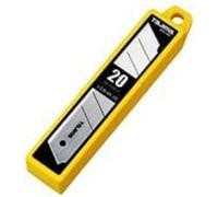 Tajima LB65-20H Lames de rechange 25 mm, Argent, Set de 20 Pièces