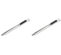 Tajima LC390B Cutter 9 mm 30° coudée avec 3 lames, Argent (Lot de 2)