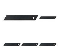 Tajima LCB50RBC/K1 Razar Black Lame de cutter 18 mm, Noir, Set de 10 Pièces (Lot de 5)