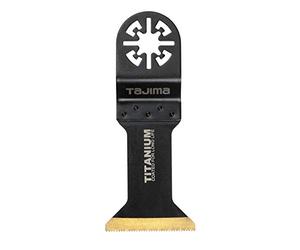 Tajima MBT44 Accessoire de scie pour coupe multi-tool en bois, plastique, support universel 44 mm Titan-Bi métal