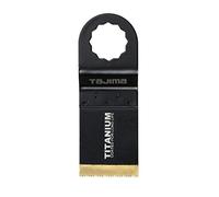 Tajima SBT34 Accessoire de scie pour outil Multitool Étoile Précision Coupes Bois Plastique Longue durée de vie 34 mm Titan-Bi Métal