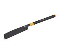 Tajima Scie japonaise Pull 265R Fluorine Black (265 mm, manche ergonomique, système de changement rapide, 16 dents par pouce, scie à bois) JPR265FBR