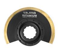 Tajima SHS88 Accessoire de scie (lame de scie étoile avec denture fine pour tôle fine, cuivre, profilés en aluminium, bois, plastique 88 mm HSS Titane semi-circulaire