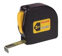 Tajima TOP50MY Top Conve Mètre ruban 5 m, Noir/jaune