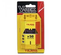 Tajima V-REX lames trapèzes VRB-50B (lames de rechange, lames, lames interchangeables pour couteau VR101 D/R1 ; VR102 D/B1 et VR103 D/S1)