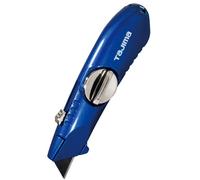 Tajima Couteau rétractable VR102 lame 3 positions Bleu