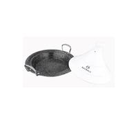 Baumalu, Tajine inox 30 cm avec couvercle céramique blanc, compatible tous feux dont induction, design élégant et durable, taille 30 cm, couleur blanc, Acier Inoxydable