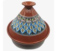 Tajine Casserole en terre cuite Assiette ethnique marocaine tunisienne XL 32 cm 2910201102