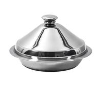 Cook Concept - Tajine en acier inoxydable Kc2551 - 24 cm - Induction - Argent