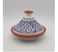Tajine de cuisson Bakir Bleu - D 27 cm