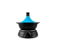 Tajine électrique Avec Pot En Terre Cuite Kjine_3 Bleu