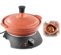 Tajine électrique en terre cuite Ø 30 cm / 2 L / 300 W Rosenstein & Söhne