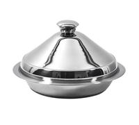 Tajine En Acier Inoxydable - Cook Concept - 24cm - Argent