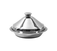 - Tajine en acier inoxydable tous feux 24 cm