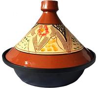 Tajine en faïence et aluminium moulé, convient également à l'induction