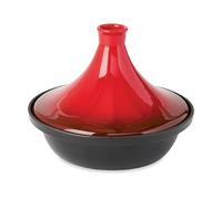 Tajine en fonte 30 cm rouge Mathon