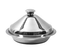 Cook Concept - Tajine en acier inoxydable Kc2551 - 24 cm - Induction - Argent