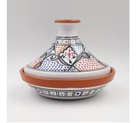 Tajine individuel évasé Marocain Color - D 22 cm