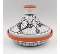 Tajine individuel évasé Marocain Gris - D 22 cm