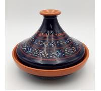 Tajine individuel évasé Marrakech Bleu nuit - D 22 cm