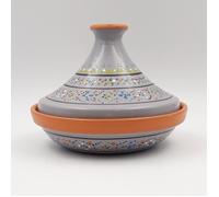 Tajine individuel évasé Marrakech Gris - D 22 cm
