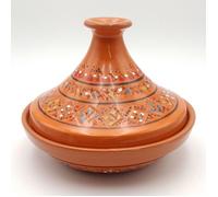 Tajine individuel évasé Marrakech Orange - D 22 cm