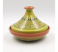 Tajine individuel évasé Marrakech Vert - D 22 cm