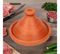 Tajine marocain, marmite, diamètre : 26 cm, non émaillé, pour cuisiner pour 1 à 3 personnes, originaire du Maroc, sans substances nocives