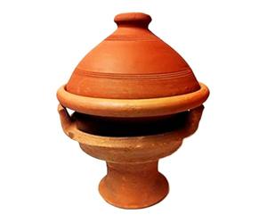 Tajine marocain Tuareg 25 cm avec réchaud