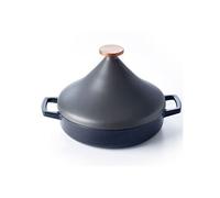 Tajine en fonte émaillée 26 cm Nori 3 L noir Beka