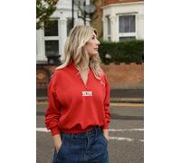 Tajinebanane - Sweatshirt d allaitement Mom Red Breastfeeding - M