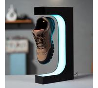 Taka Neko Lévitation Shoe Display Stand, Lévitation magnétique Sneaker Rack Titulaire 360°Rotation Suspendu pour Storefront Home Decor Publicité Exposition Shoe Store Show,Noir