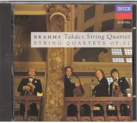 Takacs Quartett – Brahms : Quatuors à cordes nos. 1 & 2 – Import