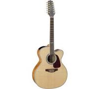 Takamine GJ72CE - Guitare folk électroacoustique 12 cordes - Jumbo - Natural