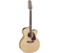 Takamine GJ72CE - Guitare folk électroacoustique 12 cordes - Jumbo - Natural