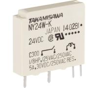 Takamisawa NY-12W-K-IE Relais pour circuits imprimés 12 V/DC 5 A 1 NO (T)