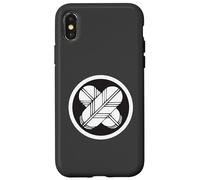 Takanoha no Mon Plumes japonaises Kamon Coque pour iPhone X/XS