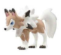 TAKARA TOMY Pokemon (4CM x 7CM) Lycanroc Lougaroc (Forme Diurne) Moncolle Monster Collection MS-23 (Édition Japonaise)