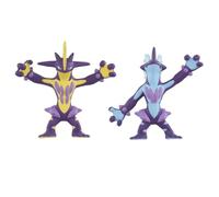 Takara Tomy Pokémon MonColle Toxtricity Figure Set - Forme Amped & Low Key Form - Figurines de collection Pokémon officielles