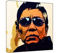 Takashi Miike- Pop Art Impression sur toile Multicolore 30 x 30 x 2,5 cm