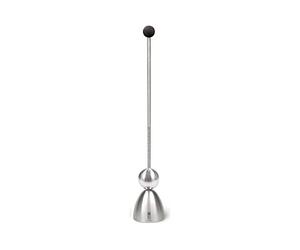 Take 2 Clack Ouvre-œufs Classique avec Boule en Silicone Noir