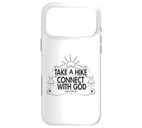 Take a Hike and Connect with God Spiritual Nature Print Coque pour iPhone 17 Pro Max