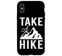 Take a Hike Funny Nature Hiking Trail Adventure Gift Coque pour iPhone X/XS