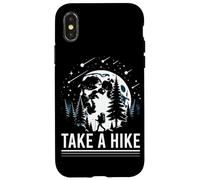 Take a Hike Funny Nature Hiking Trail Adventure Gift Coque pour iPhone X/XS
